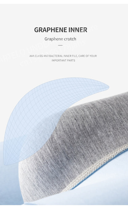 Men's Underwear Graphene 3A Antibacterial Underpants Pure Cotton Mix Boxer Shorts Moisture Absorbent Elastic Trunks Panties The Clothing Company Sydney