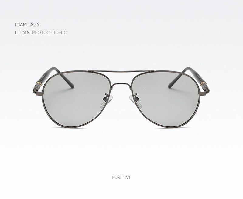 Fashion Photochromic Sunglasses Men Women Chameleon Polarized Pilot Sun Glasses Anti-glare Driving Eyeglasses UV400 The Clothing Company Sydney