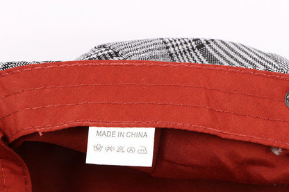 Brand Fashion Summer Sun Hats for Men Women Casual Cotton Beret Caps Adjustable Plaid Flat Newsboy Ivy Cap The Clothing Company Sydney