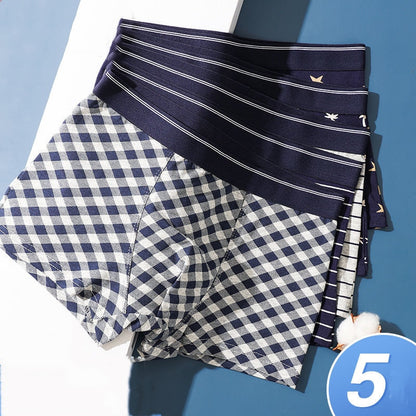 5 Packk Men's Underwear Cotton Boxer Underpants Comfortable Breathable Panties Underwear Boxing Boxershorts The Clothing Company Sydney