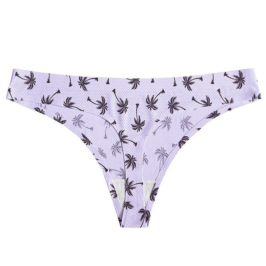 Women's Floral Lingerie Temptation Low-waist Panties Thong No trace Breathable Underwear Female G String Intimates The Clothing Company Sydney