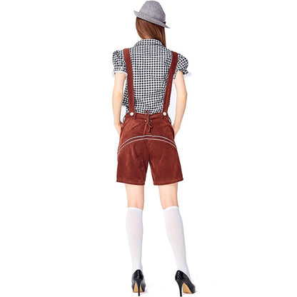 Ladies Okotberfest Costume Lederhosen Suspender Germany Bavaria Traditional Festival Beer Party Fantasy Fancy Dress The Clothing Company Sydney