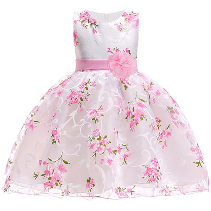 White Lace Bridesmaid Dress Kids Dresses For Girls Children Princess Evening Dress Girl Party Wedding Dress Costume The Clothing Company Sydney