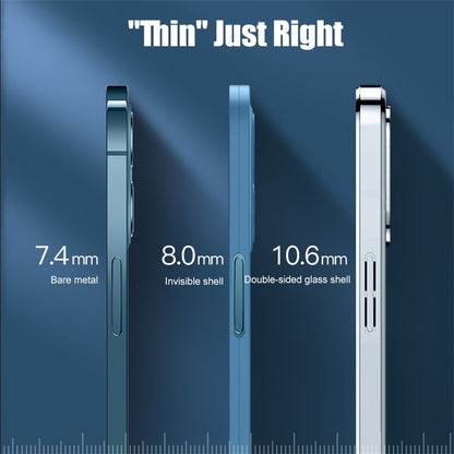 2 Piece Front Tempered Glass + Matte Back Cover For iPhone 12 13 Mini 11 Pro XS Max X XR 360 Full Protection Ultra Thin Shockproof Case The Clothing Company Sydney