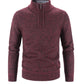 Winter Men's Fleece Thicker Sweater Half Zipper Turtleneck Warm Pullover Quality Male Slim Knitted Sweaters The Clothing Company Sydney