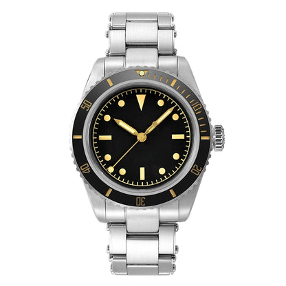 San Martin Men's 38mm Diver 6200 Retro Water Ghost Luxury Sapphire NH35 Automatic Mechanical Vintage 20Bar Luminous Watch Clothing Company Sydney