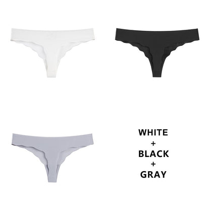 3 pack Seamless Panty Set Underwear Comfort Intimates Fashion Ladies Low-Rise Briefs Panties Lingerie The Clothing Company Sydney