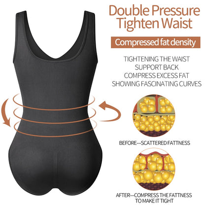 Bodysuit Shapewear Seamless Body Shaper Tummy Control Corset Top Women's Sheath Waist Trainer Abdomen Shaper The Clothing Company Sydney