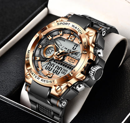 Digital Men Military Watch 50m Waterproof Wristwatch LED Quartz Clock Sport Watch Male Big Watches The Clothing Company Sydney