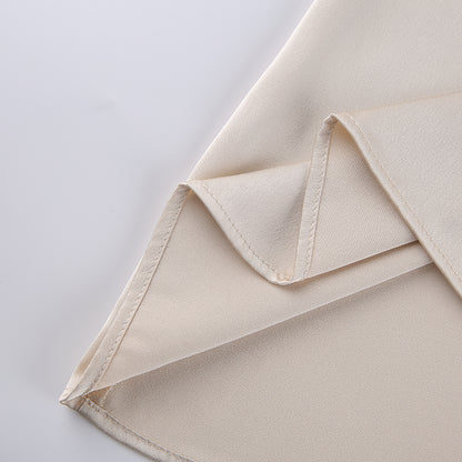 Strappy Solid Satin Backless Sleeveless Casual Dress Mini Sundress Summer Dresses The Clothing Company Sydney