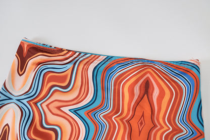 2 Piece Print Halter Cut Out Crop Top Dress Sets Fashion Outfit Summer Top and Skirts Matching Set Club Party Dress The Clothing Company Sydney