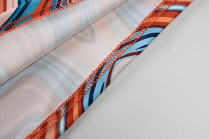 2 Piece Print Halter Cut Out Crop Top Dress Sets Fashion Outfit Summer Top and Skirts Matching Set Club Party Dress The Clothing Company Sydney