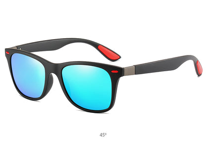 Polarized Sunglasses Men Women Classic Square Plastic Driving Sun Glasses Fashion Black Shades UV400 The Clothing Company Sydney