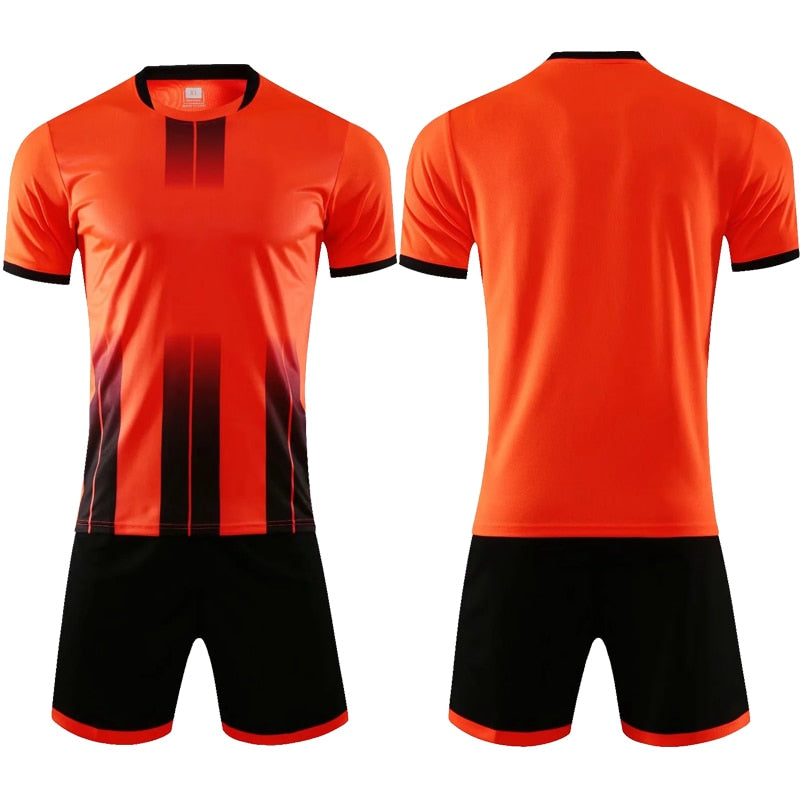 2 piece Football Men's Kids Boys Girls Women'sSoccer Jerseys Shorts Set Football Kit Training Team Uniforms Set The Clothing Company Sydney