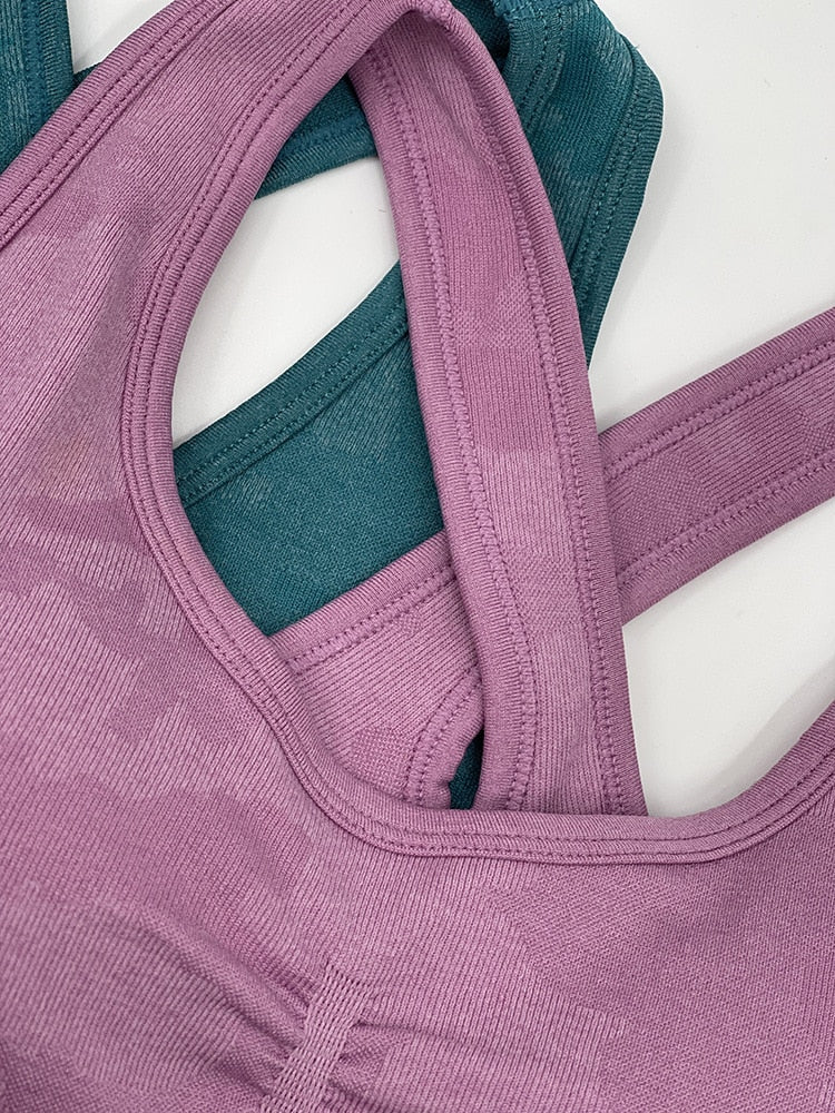 Seamless Jumpsuits Yoga Set Sports Fitness High Waist Hip Raise Back Jumpsuits Workout Clothes Gym Leggings Set for Women The Clothing Company Sydney