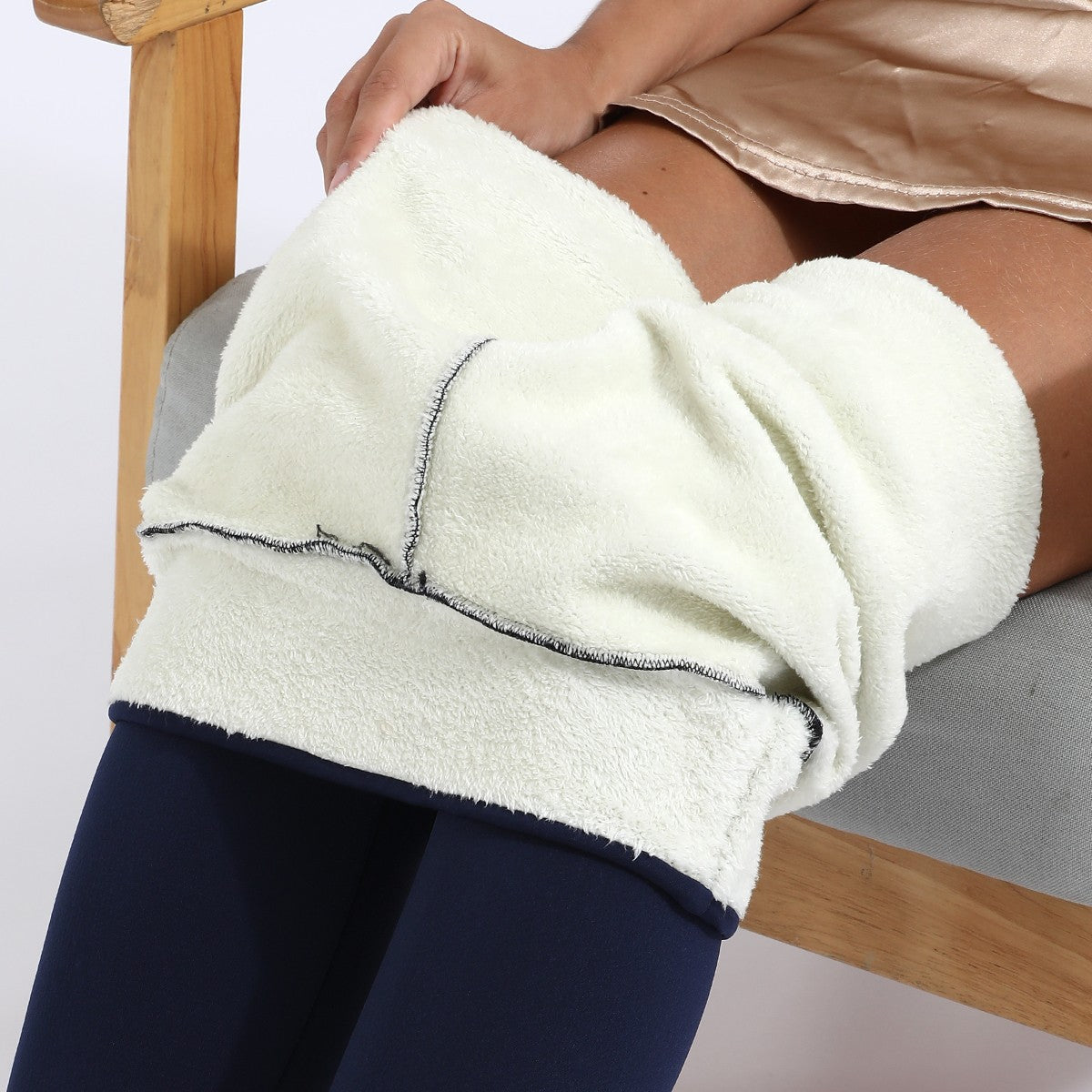 Ladies Pants Warm Winter Thick Velvet High Waist Black Leggings Compression Thick Pants Leggings The Clothing Company Sydney