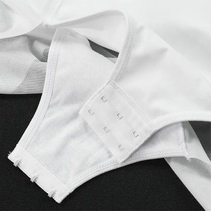 Underwire White Bodysuit Women Body Shapers Stretch Solid Color Silky Underwear Bodysuits Shapewear The Clothing Company Sydney