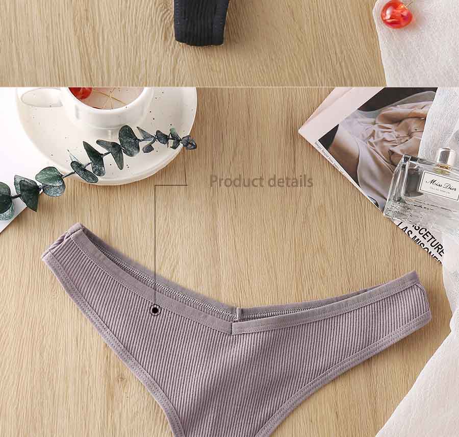 Fruit Embroidery Panties Cotton G-String Underwear Thong Lingerie Underpants T-Back Pantys Intimates Panties The Clothing Company Sydney