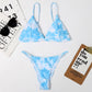 2 Piece Bikini Micro Women's Swimsuit Tie Dye Mini Thong Bikinis Set Brazilian Swimming Swimwear Bathing Suit The Clothing Company Sydney