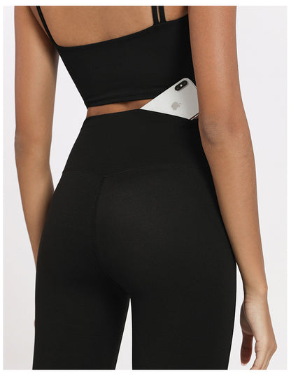 V-belt High Waist Hidden Big Pocket Tight Yoga Pants Rich Elastic Soft Quick Dry Fabric Pilates Women Leggings The Clothing Company Sydney
