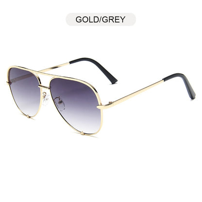 Classic Metal Aviation Sunglasses Women Fashion Alloy Pilot Sun Glasses Men Gradient Lens Driving Shades Ladies UV400 The Clothing Company Sydney