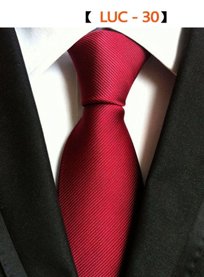 8cm Men's Tie Silk Plaids Floral Luxury Necktie Striped Ties For Men Business Formal Wedding Accessories Tie The Clothing Company Sydney