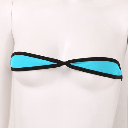 2 Piece Micro Mini Brazilian Bikini Women's Swimwear Bathing Suit Tube Bra Top G-string Bikini Set The Clothing Company Sydney