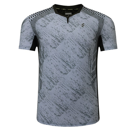 Badminton Volleyball Sportswear Golf Tennis shirt Men sports Table Tennis Shirts tennis clothes Quick dry Running Exercise training shirt The Clothing Company Sydney