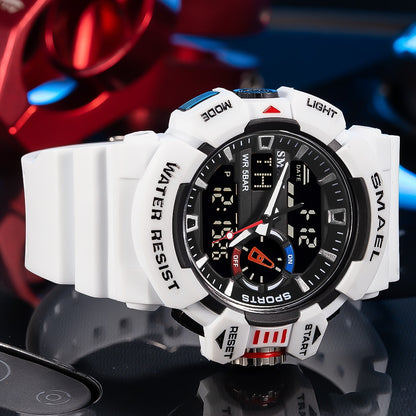 SMAEL Military Men's Sport Watch Waterproof Wristwatch Stopwatch Alarm LED Light Digital Watches Clothing Company Sydney