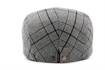 Brand Fashion Summer Sun Hats for Men Women Casual Cotton Beret Caps Adjustable Plaid Flat Newsboy Ivy Cap The Clothing Company Sydney