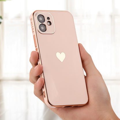 Solid Plating Lens Protection Phone Case For iPhone 12 11 Pro Max X XR XS Max 7 8 6 6s Plus SE 3 2022 13 Pro Max Soft Cover Case The Clothing Company Sydney