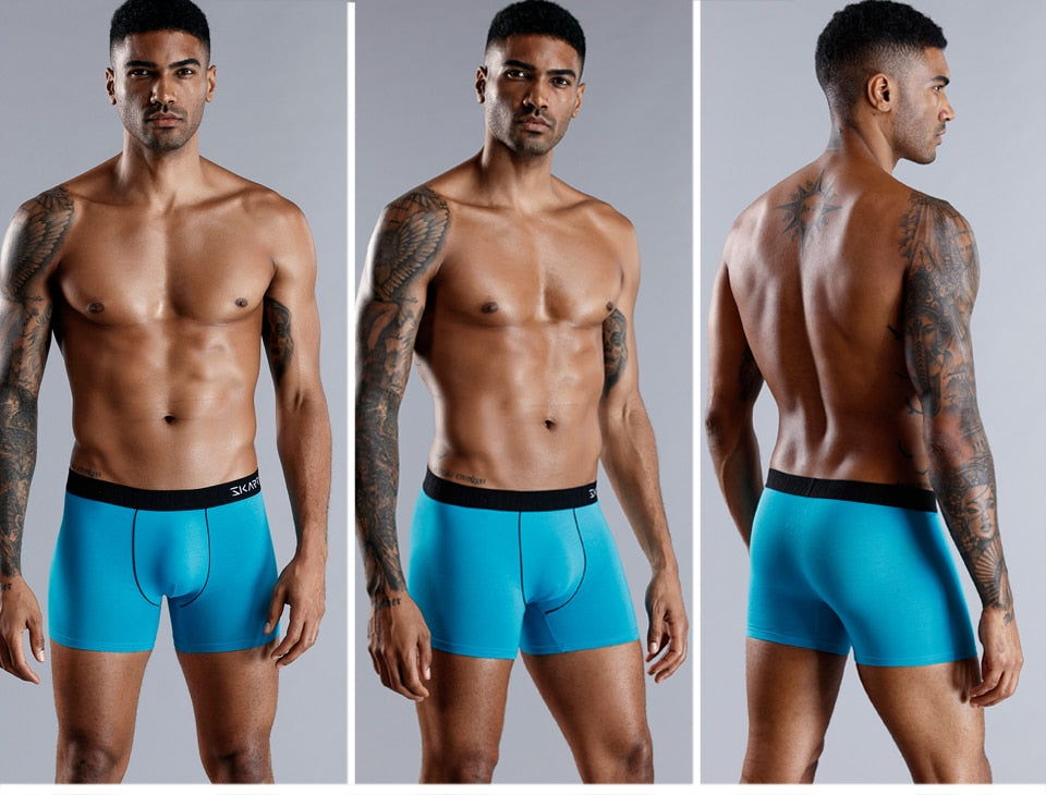 4 Pack Set Men's Boxer Shorts Soft Boxers Panties Underpants Male Cotton Trunks Underwear Boxershorts The Clothing Company Sydney