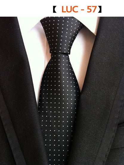 8cm Men's Tie Silk Plaids Floral Luxury Necktie Striped Ties For Men Business Formal Wedding Accessories Tie The Clothing Company Sydney