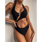 Halter Asymmetric One Shoulder One Piece Swimsuit Women Swimwear Female Bather Bathing Suit Monokini The Clothing Company Sydney