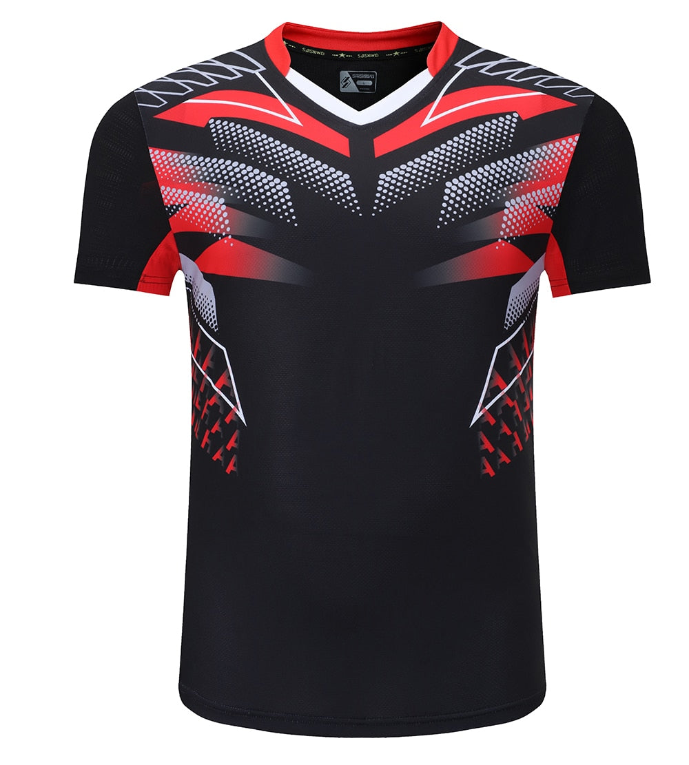 Badminton Volleyball Sportswear Golf Tennis shirt Men sports Table Tennis Shirts tennis clothes Quick dry Running Exercise training shirt The Clothing Company Sydney