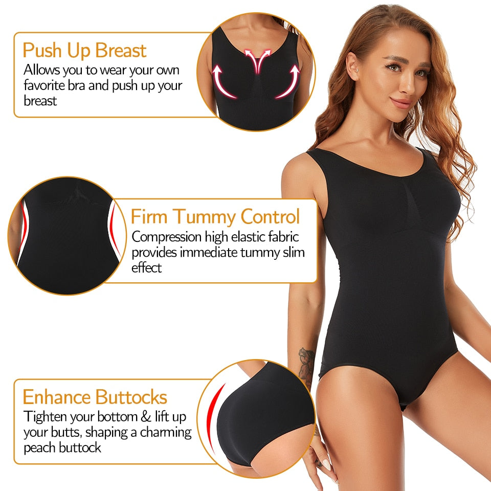 Women Shapewear Bodysuit Waist Trainer Vest Full Body Shaper Bodysuits  Underwear Sexy V Neck Tank Tops The Clothing Company Sydney