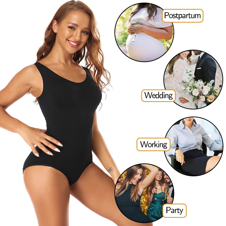 Women Shapewear Bodysuit Waist Trainer Vest Full Body Shaper Bodysuits  Underwear Sexy V Neck Tank Tops The Clothing Company Sydney