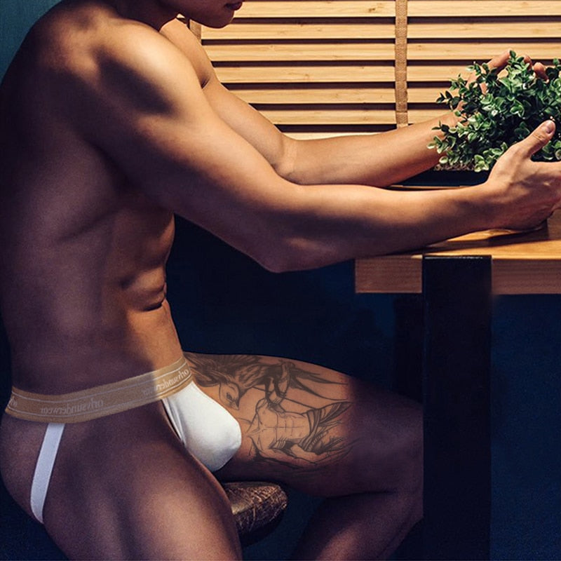 Cotton Underpants Men Underwear Thong Men Jockstrap Breathable Mens Thongs And G strings Briefs The Clothing Company Sydney