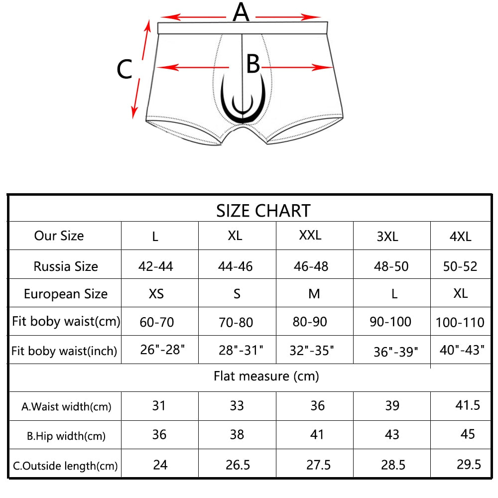 4 Pack Boxer Shorts Underpants Men's Panties Men Boxer Underwear 100% Cotton Boxershorts Trunks  Set The Clothing Company Sydney