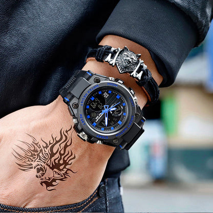 Sanda Military Army Sport Style Wristwatch Dual Display Men's Watch Clothing Company Sydney