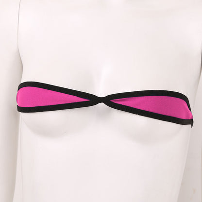 2 Piece Micro Mini Brazilian Bikini Women's Swimwear Bathing Suit Tube Bra Top G-string Bikini Set The Clothing Company Sydney