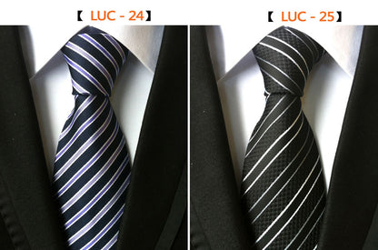 8cm Men's Tie Silk Plaids Floral Luxury Necktie Striped Ties For Men Business Formal Wedding Accessories Tie The Clothing Company Sydney
