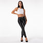 Faux Leather Leggings White Fleece Lined Jeggings Ladies Winter Women's Warm Push Up  Casual Pants The Clothing Company Sydney