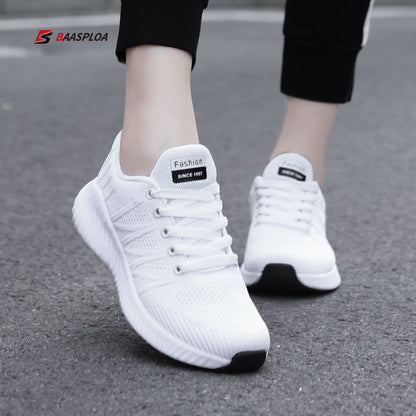 Brand Lace-up Shoes Non-Slip Wear-Resistant Soft Running Shoes Tennis Big Size Breathable Sports Sneakers For Women The Clothing Company Sydney