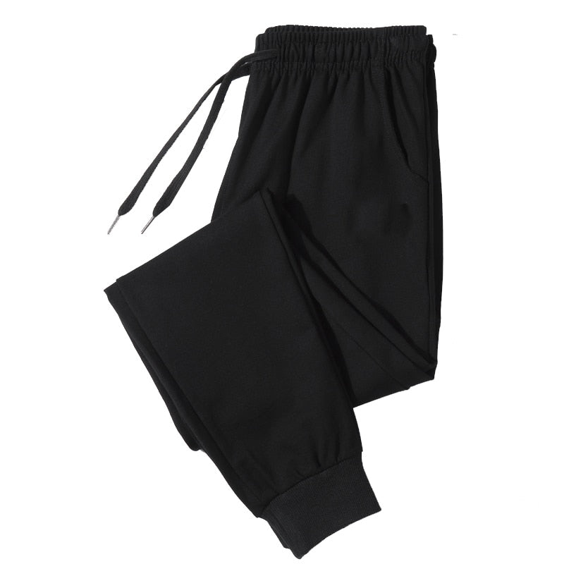 2 Piece Cotton New Sweatpants Men's streetwear Pants Fashion Pencil linen Pants Men Full Length Drawstring Trousers For Men Casual Pants The Clothing Company Sydney