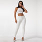 Faux Leather Leggings White Fleece Lined Jeggings Ladies Winter Women's Warm Push Up  Casual Pants The Clothing Company Sydney