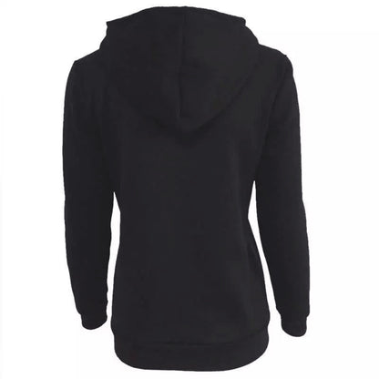 Autumn Winter Hoodies Sweatshirts Faith Embroidered Sweatshirt Long Sleeve Pullovers Casual Warm Hooded Top The Clothing Company Sydney