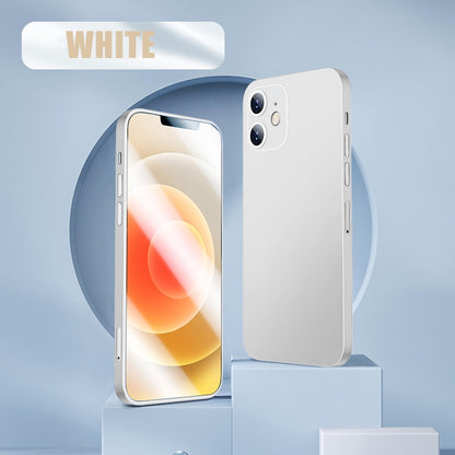 2 Piece Front Tempered Glass + Matte Back Cover For iPhone 12 13 Mini 11 Pro XS Max X XR 360 Full Protection Ultra Thin Shockproof Case The Clothing Company Sydney
