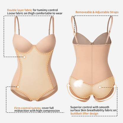 Women Waist Trainer Bodysuit Full Body Shaper Seamless Shapewear Jumpsuits Tummy Control Underwear Butt Lifter Corset The Clothing Company Sydney