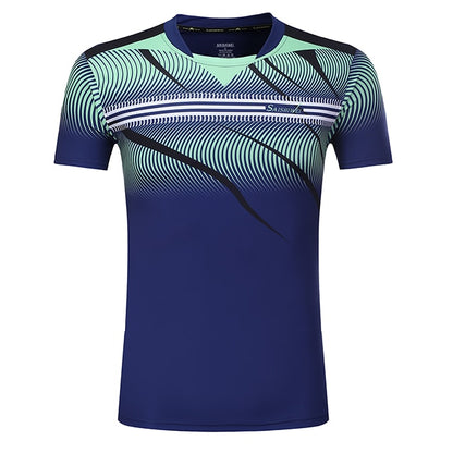 Badminton Volleyball Sportswear Golf Tennis shirt Men sports Table Tennis Shirts tennis clothes Quick dry Running Exercise training shirt The Clothing Company Sydney